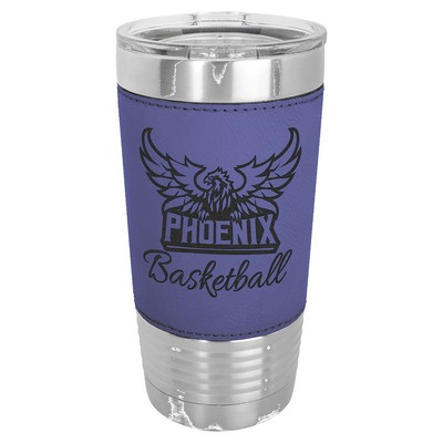 Polar Camel 20 oz. Laserable Leatherette Tumbler