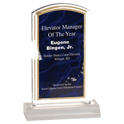 Marbleized Acrylic with Base