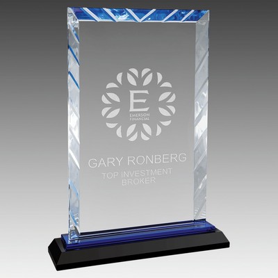 Rectangle Accent Glass on Base