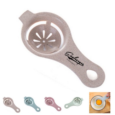 Eco-fiendly Wheat Straw Egg Separator Utensil