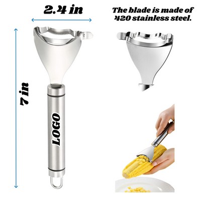 StainlessSteel Corn Kernel EZ Sheller