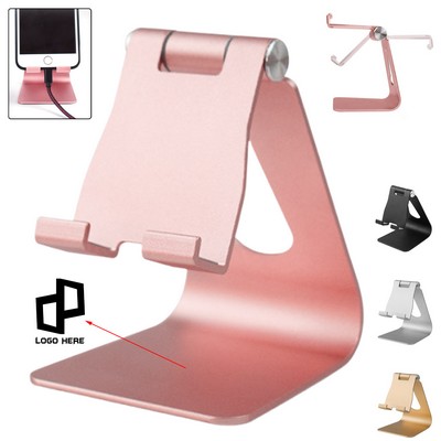 Adjustable Collapsible Desktop Aluminum Alloy Phone Stand