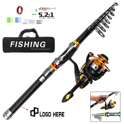 106.30 Inch Carbon Luya Pole Luxury Set