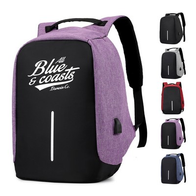 Usb Charging Waterproof Backpack