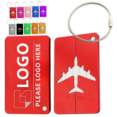 Aluminum Luggage Suitcase Tag