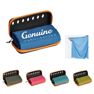 Microfiber Beach Towels w/ Carry Bag