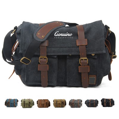 Canvas Messenger Bag