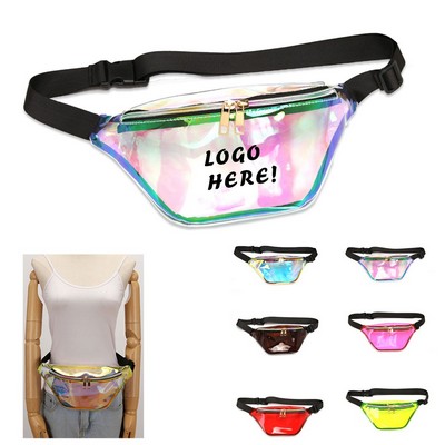 Clear Laser Pvc Fanny Pack