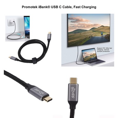 Promotek iBank® USB-C to USB-C Charging Data Cable