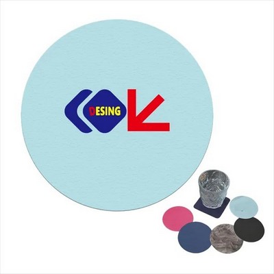 3.5" Round Paper Coasters