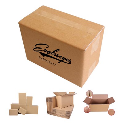 Square Tan Kraft Gift Box