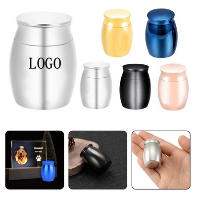 Small Metal Pet Ashes Urn