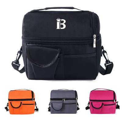 Oxford Cooler Insulated Crossbody Bag