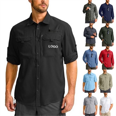 Men's Sun Protection Fishing Shirt