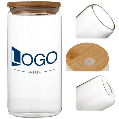 High Borosilicate Glass Cola Cup 16oz