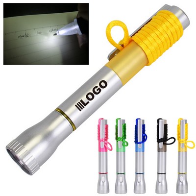 LED Pen With Flashlight