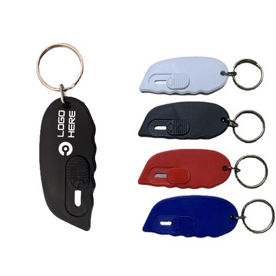 Mini Retractable Keychain Utility Knife for Package Opening