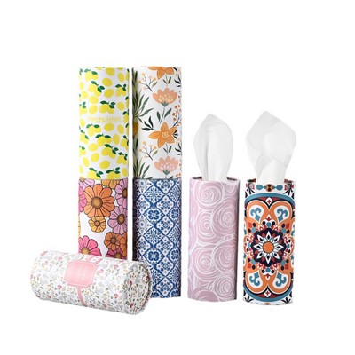 Round Bucket Car Tissue