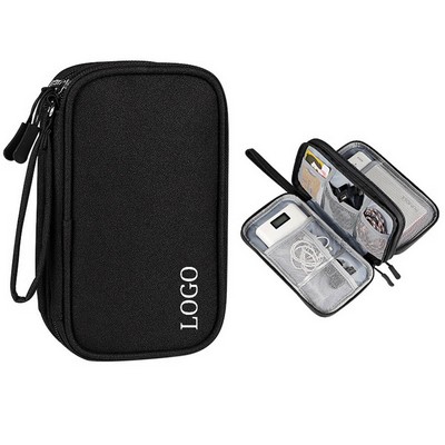 Double-Layer Accessory Storage Travel Bag