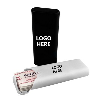 Portable Storage Box w/ 8 Adhesive Bandage