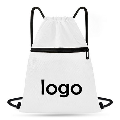 Water Resistant String Drawstring Backpack