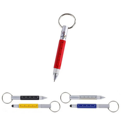Versatile Tool Pen with Keychain