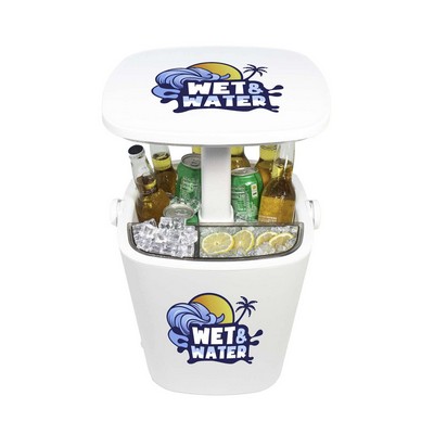 15L Mini Cool Bar, Front and Top Imprinted