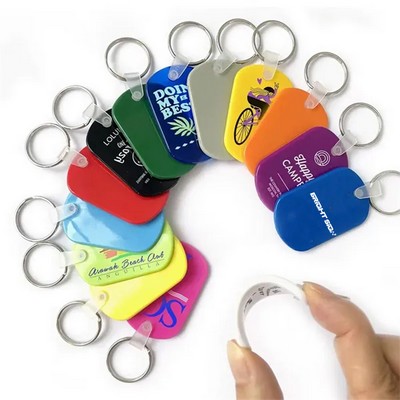 Custom Rubber Vinyl Key Tag