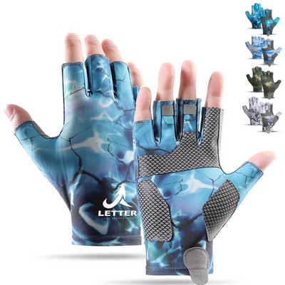 UV Protection Fingerless Gloves