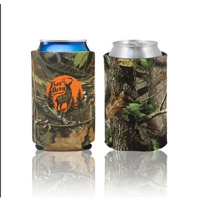 Camouflage Hunting Can Cooler