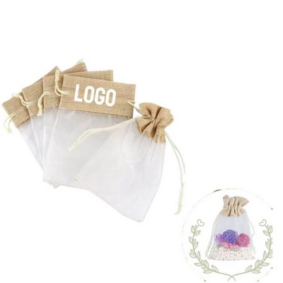 Drawstring Closure Fabric Pouch