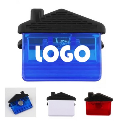 House - Shaped Magnetic Memo Clip & Bag Sealer