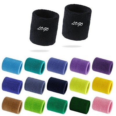 Sweat-Absorbing Sports Wristband