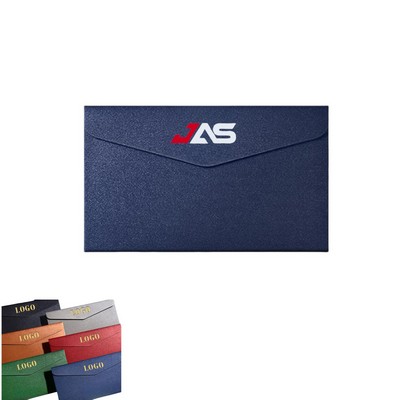 Pearlescent Gold Foil Western Logo Envelopes