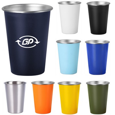 16oz Stainless Steel Pint Cup
