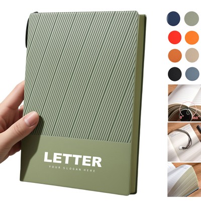 A5 Notebook w/Metal Bookmark