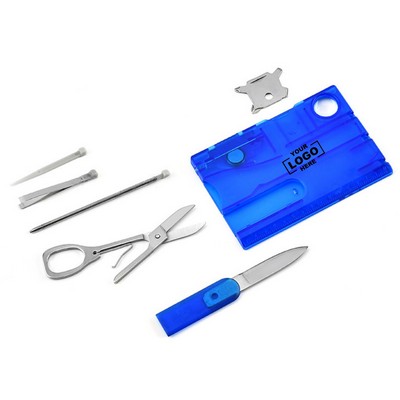 Multi functional tool card