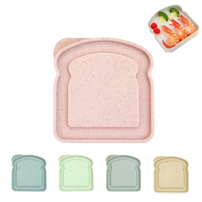 Toast Bread Sandwich Lunch Box