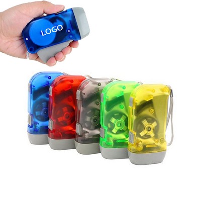 Hand Press Emergency Flashlight