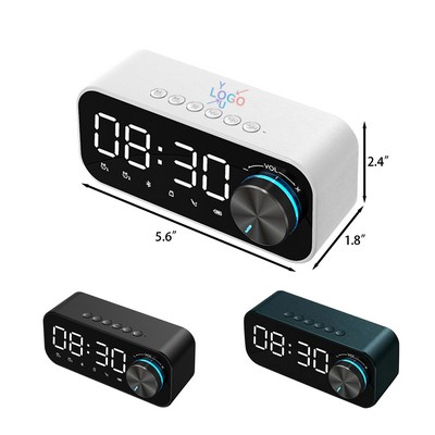 Wireless Speaker with Alarm Clock