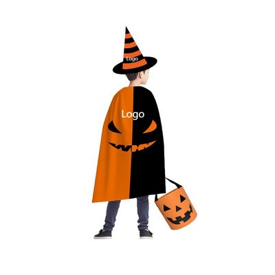 Halloween Children'S Wizard Hat Set