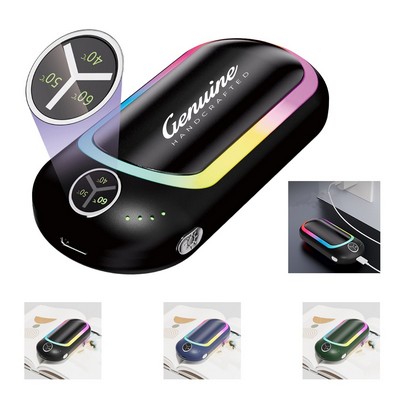 USB Rechargeable Hand Warmer with Power Bank