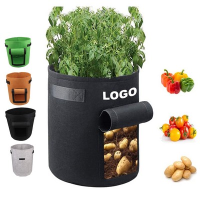 Dual-Window Potato Planting Bag