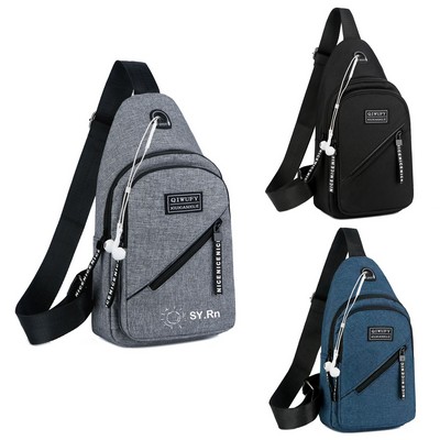 Crossbody Oxford Cloth Bag
