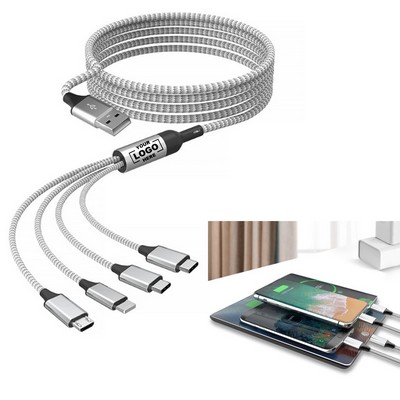 Quad-Port Charging Cable