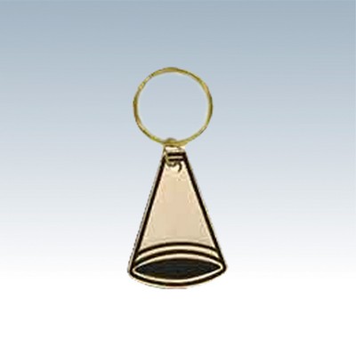 Brass Megaphone or Cheerleading Keychain
