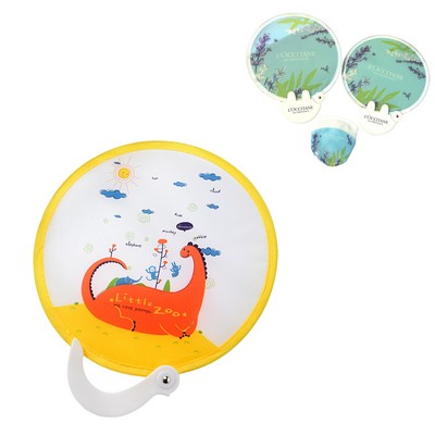 Foldable reflective portable fan