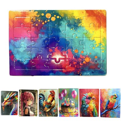 18 Piece Custom Board Puzzle