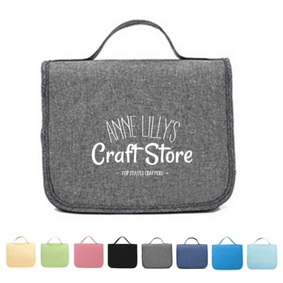 Cationic Fabric Hanging Cosmetic Bag
