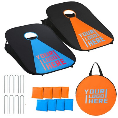 Personalized Fun Portable Cornhole Game Boards Set